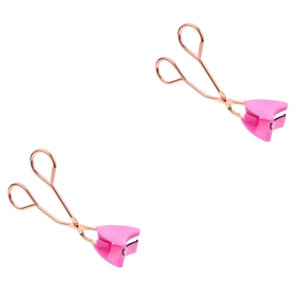 Minkissy 2pcs Magnetic Eyelash Curler Kit Professional Eyelash Clamp for