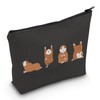 PYOUL Guinea Pig Lover Gift Funny Guinea Pig Makeup Bag