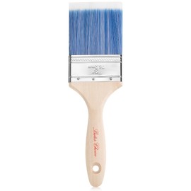 Bates 3-Inch Paint Brushes - Treated Wood Handle, Stain & Furniture Brush, Painting Brush for Walls