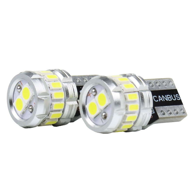 Superlite Set of 2 T10 Bulbs with 18 Leds from