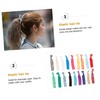 Ipetboom Thick Hair Elastic Hair Ties 100pcs Women Girls Ponytail