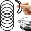 Patelai 6 Pieces 30 oz Replacement Rubber Lid Seals Compatible
