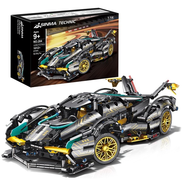 JSINMA Technic Sports Car Building Blocks Toys Boys or Adults