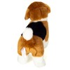 Teddy Hermann 91991 Beagle Standing Cuddly Toy with Recycled Filling