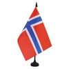 AZ FLAG - Norway Table Flag - 21 x 14