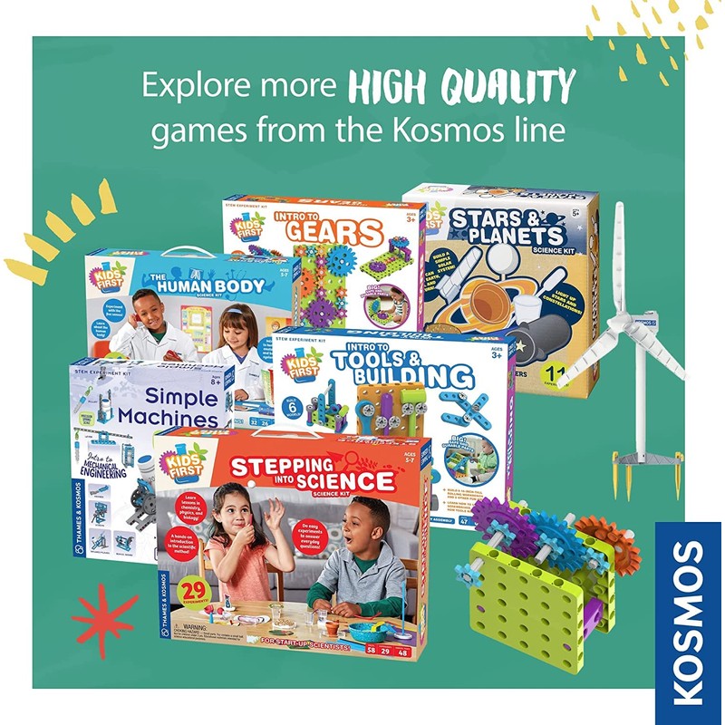 Thames & Kosmos Kids First Automobile Engineer Kit | STEM