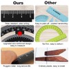 WANTOUTH 5 PCS Geometry Set 4 Pcs Aluminum Metal Scale