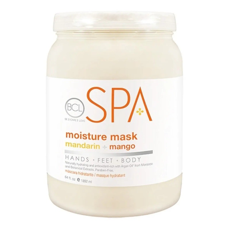 Mascarilla Natural 1.8k Organica Mandarina + Mango Bcl Spa