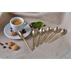 GRAEWE Espresso Demitasse Spoons Gold Plated 6 Pieces