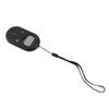 Pocket Radio Black with Backlight Rechargeable LCD Display 500mAh Portable