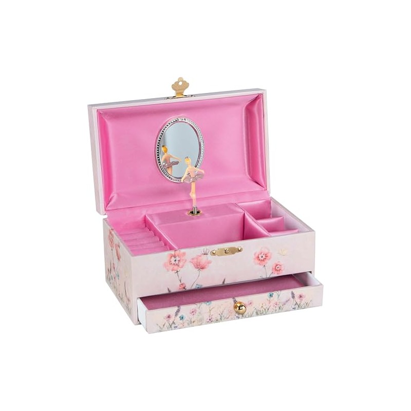 goki 15566 Musical Music Box Elf Beautiful Jewellery Box with