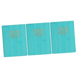COHEALI 3pcs Notebook 2023 Agenda Planner Small 2023 Planner 2023 Daily Planner 2023 Planner Daily 2023 Calendar Planner Daily Schedule Notepad Note Books Multipurpose The List Paper