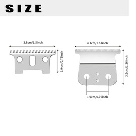 T Blades fits for G, GO, GTO, GTX, Headliner LS2, LS3 Replacement,clipper blades,Already assembled（1 Pack）