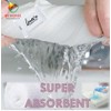 Premium Disposable Washcloths for travel, 40pcs Portable Disposable Pure Cotton