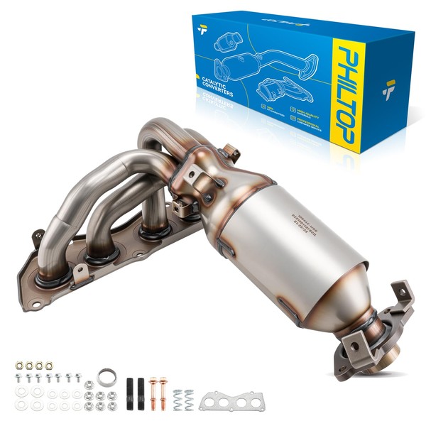 PHILTOP Front Catalytic Converter Kit Fit For Camry 2.5L 2012-2017,