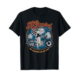 38 Special So Caught Up In You Pin Up Model Vintage Logo T-Shirt