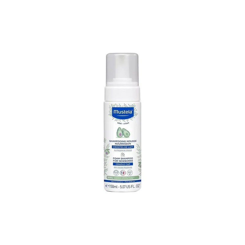 Shampoo Espuma Para Recién Nacido Mustela By Maternelle