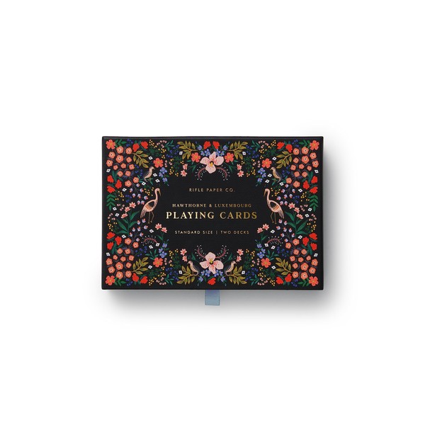 RIFLE PAPER CO. Themed Playing Cards Set of 2 |