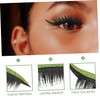Healeved 8pairs Glitter Eyelash Stickers Eye Makeup Decals for Unique