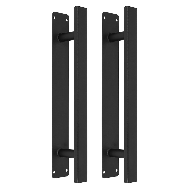 Purife 12 Inch Heavy Duty Metal Gate Pull Handles Pack