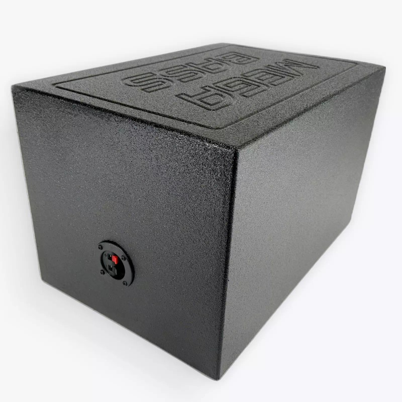 Megabas Mega Bass Single 8" Vented Ported Car Subwoofer Sub