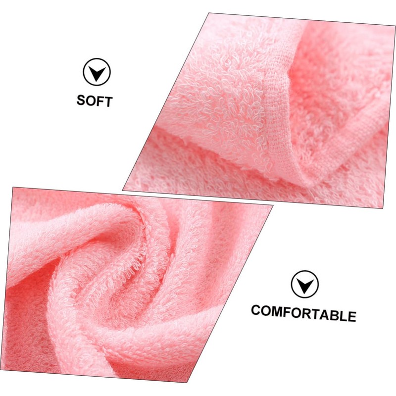 FRCOLOR 8Pcs Super Absorption Towels for Soft and Washable Washcloths
