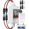CNLonQcom Solar Panel Disconnect Switch 32 Amp 500V DC Miniature