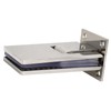 90 Degree Bathroom Door Clip Stainless Steel DoubleSided Shower Glass