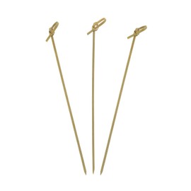 Royal Bamboo Knot Cocktail and Hors' D'Oeuvre Picks, 7 Inches, Brown, Package of 1000