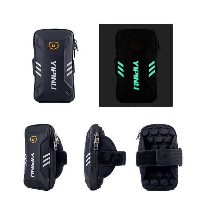 DFV mobile - Waterproof Reflective Armband Case with 2 Compartments