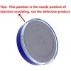 umei High Precision Horizontal Bubble Acrylic Case Bullseye Spirit Bubble