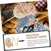 COHEALI Crochet Yarn Storage Knitting Soft Material Yarn Knit Sweaters