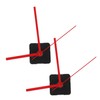 jojofuny 2pcs Silent Quartz Clock Mechanism Movement Kits Clock Mechanism