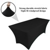 pod linen spandex stretch cover tablecloth for 6ft foot table