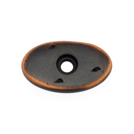 RK International RKI Valencia Bronze R.K. International BP 488 VB Distressed Oval Backplate