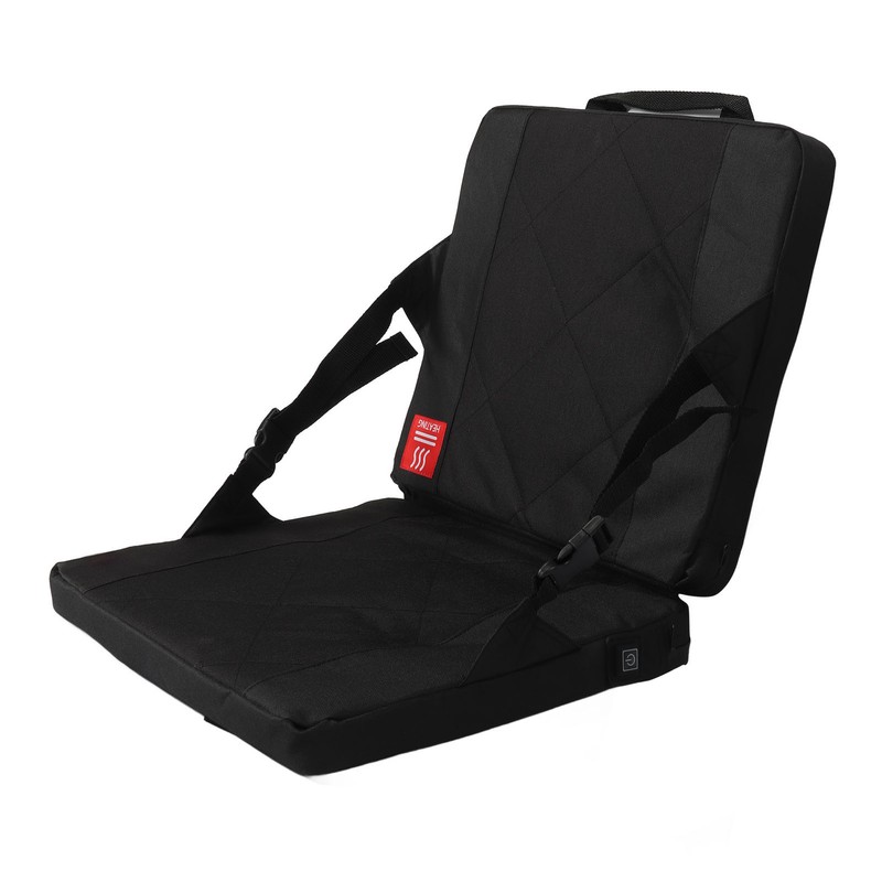 Folding Heated Cushion 3 Levels Temp Soft Breathable Portable Heating