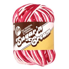 Lily Sugar 'n Cream 100% Cotton Ombre Yarn ~ Azalea # 2416~2 oz. Skeins by The Each