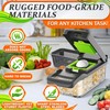 14-in-1 Vegetable Chopper with Container – Veggie Chopper with Container