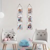 QUTREY Collage Picture Frames 4x6, 6 Openings Hanging Photo Frame