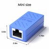 ZUZONG RJ45 Coupler Ethernet Extension Connector, Cat7 Cat6 Cat5e Ethernet
