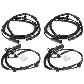 SCITOO ABS Wheel Speed Sensor Automobile ABS Sensors Left Front Right Rear ALS2381 ALS2382 Fit For Chrysler For Town & Country 2012-2016 4pcs