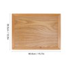 Rectangle Wood Tray Multifunctional Serving Tray for Fruit Food Pizza