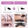SEEDEW Eyelash Extensions Premade Fans, MIX8-15mm D Curl 0.07mm 12