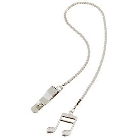 ナカノ ブックマーク 16分音符 シルバー