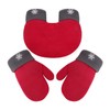 IPENNY Christmas Gloves for Couples Lovers, Winter Warm Hand Holding