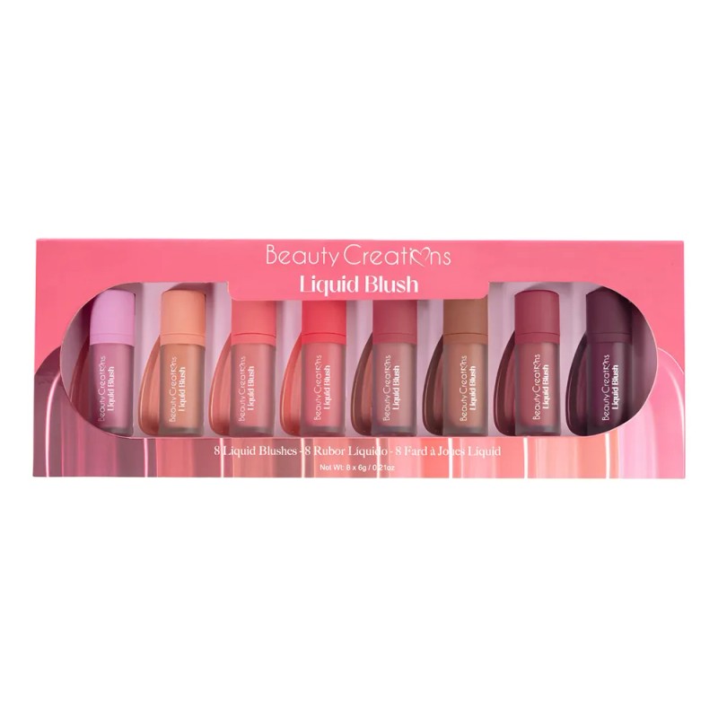 Set Coleccion Rubor Liquido Beauty Creations Liquid Blush Set Completo