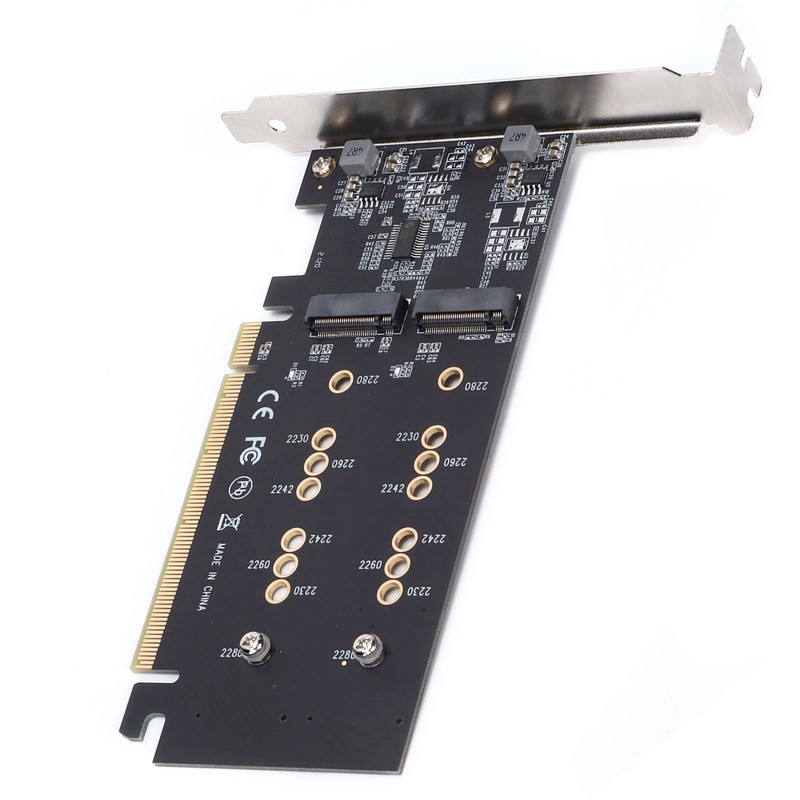 Expansion Card PCI Express 3.0 X16 to M.2 NVME SSD