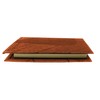 NELUHA Notebook A5 Blank Refillable Teak Leaves Vegan Sustainable Leather