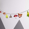 Lights4fun Indoor Felt Woodland Children's String Fairy Lights Bedroom Nursery