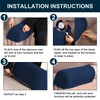 ADPON Stretch Armrest Covers Spandex Arm Covers for Chairs Couch
